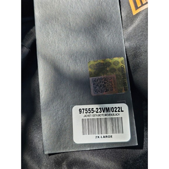 Harley-Davidson Mens 2XL 120th Anniversary Casual Moto Jacket - Black 97555-23VM - Picture 16 of 16